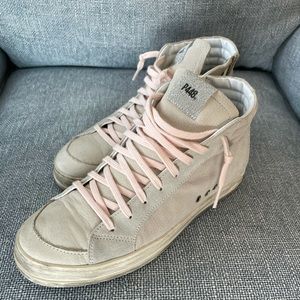 P448 High tops, size 38, worn a few times!!